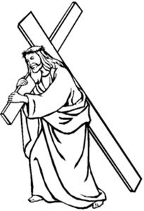 Jesus with cross
