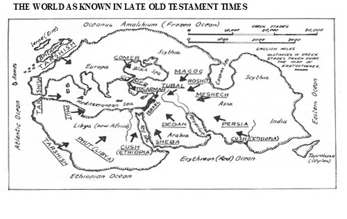 Ancient Map 500-250vB.C.